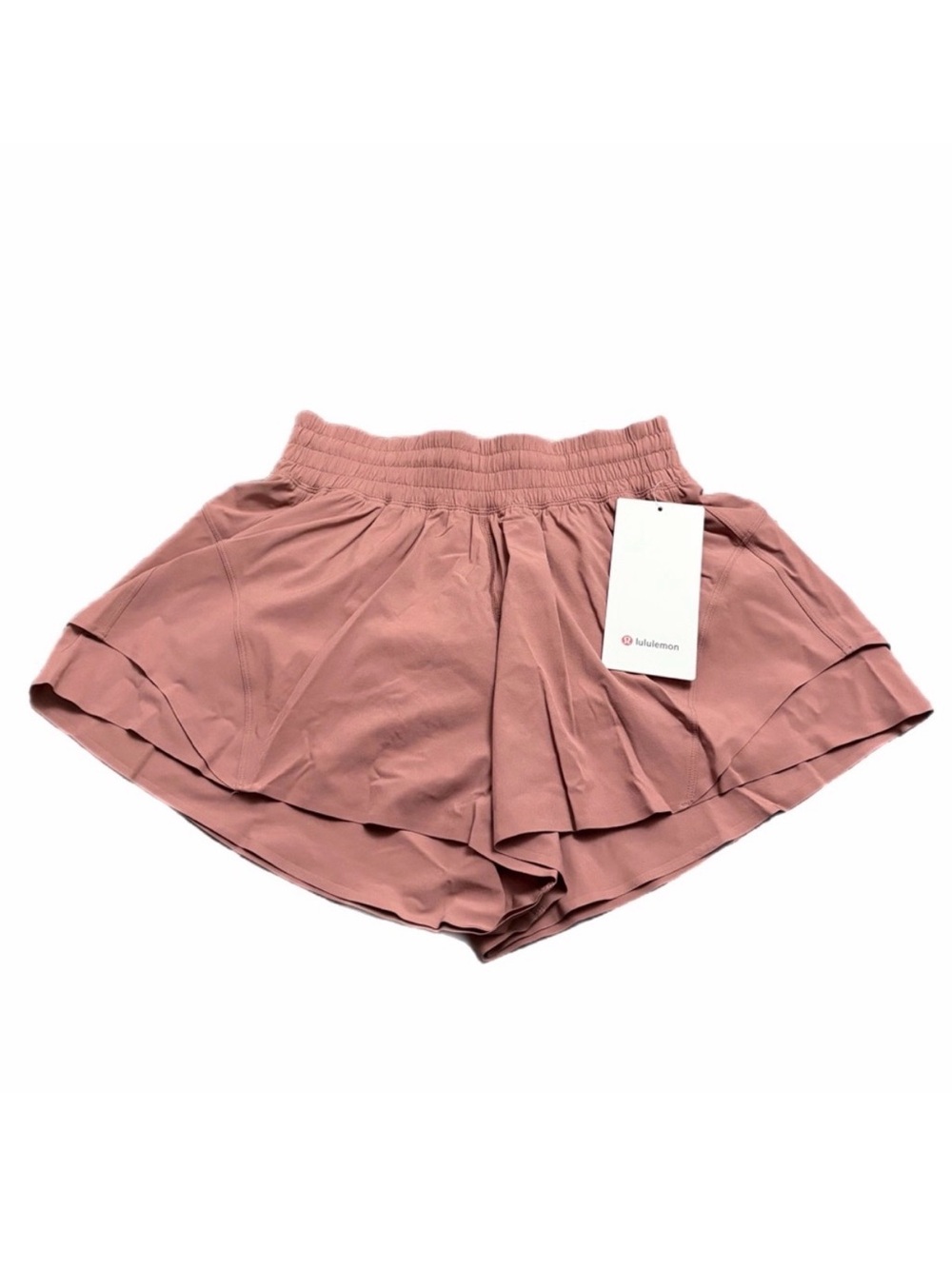 NWT Lululemon Shake It Out High-Rise Running Short 2.5" (Red Clay) Size XS